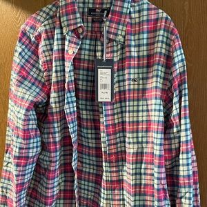 Boys Sz XL 18 Vineyard Vines flannel